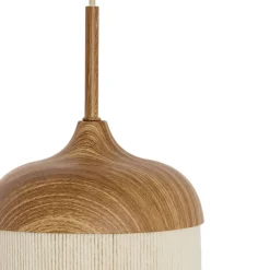 Hanglampen<Light - Living Light & Living Hanglamp Danialo Naturel - 3 x E27 - Ø 35 cm