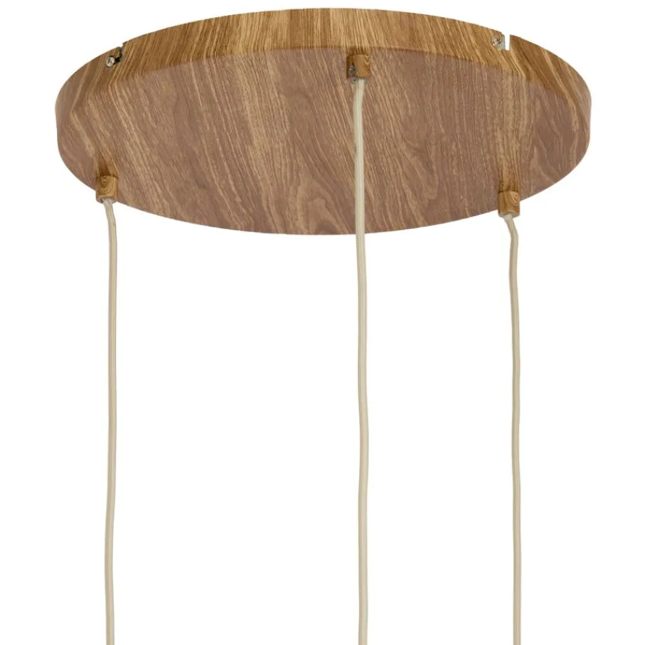 Hanglampen<Light - Living Light & Living Hanglamp Danialo Naturel - 3 x E27 - Ø 35 cm