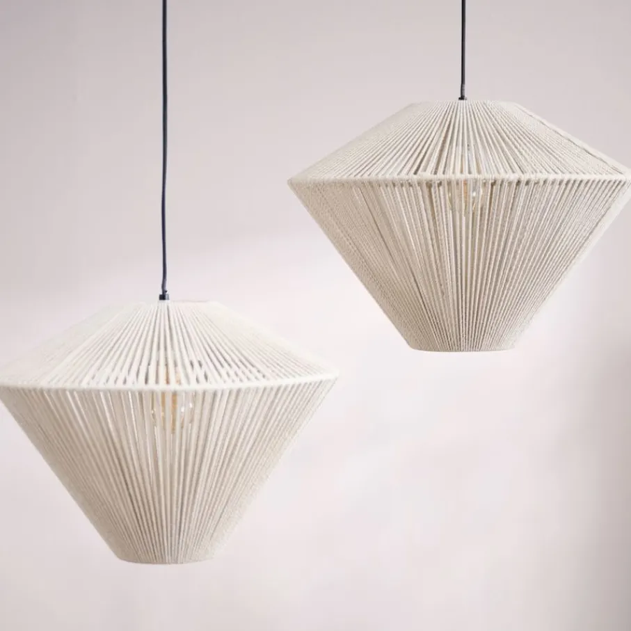 Hanglampen<Light - Living Light & Living Hanglamp Felida Crème - E27 - Ø 42 cm