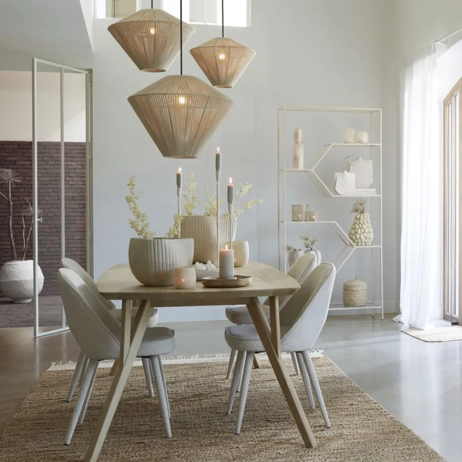 Hanglampen<Light - Living Light & Living Hanglamp Felida Crème - E27 - Ø 56 cm
