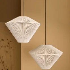 Hanglampen<Light - Living Light & Living Hanglamp Felida Crème - E27 - Ø 56 cm