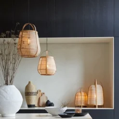 Hanglampen<Light - Living Light & Living Hanglamp Jacinto Naturel - E27 - Ø 42 cm