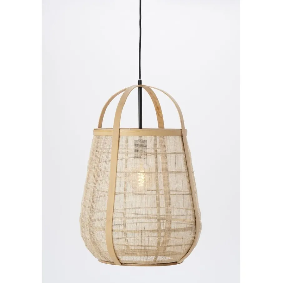 Hanglampen<Light - Living Light & Living Hanglamp Jacinto Naturel - E27 - Ø 42 cm