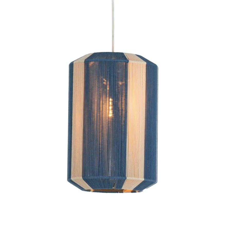 Hanglampen<Light - Living Light & Living Hanglamp Kozana Blauw - E27 - Ø 30 cm