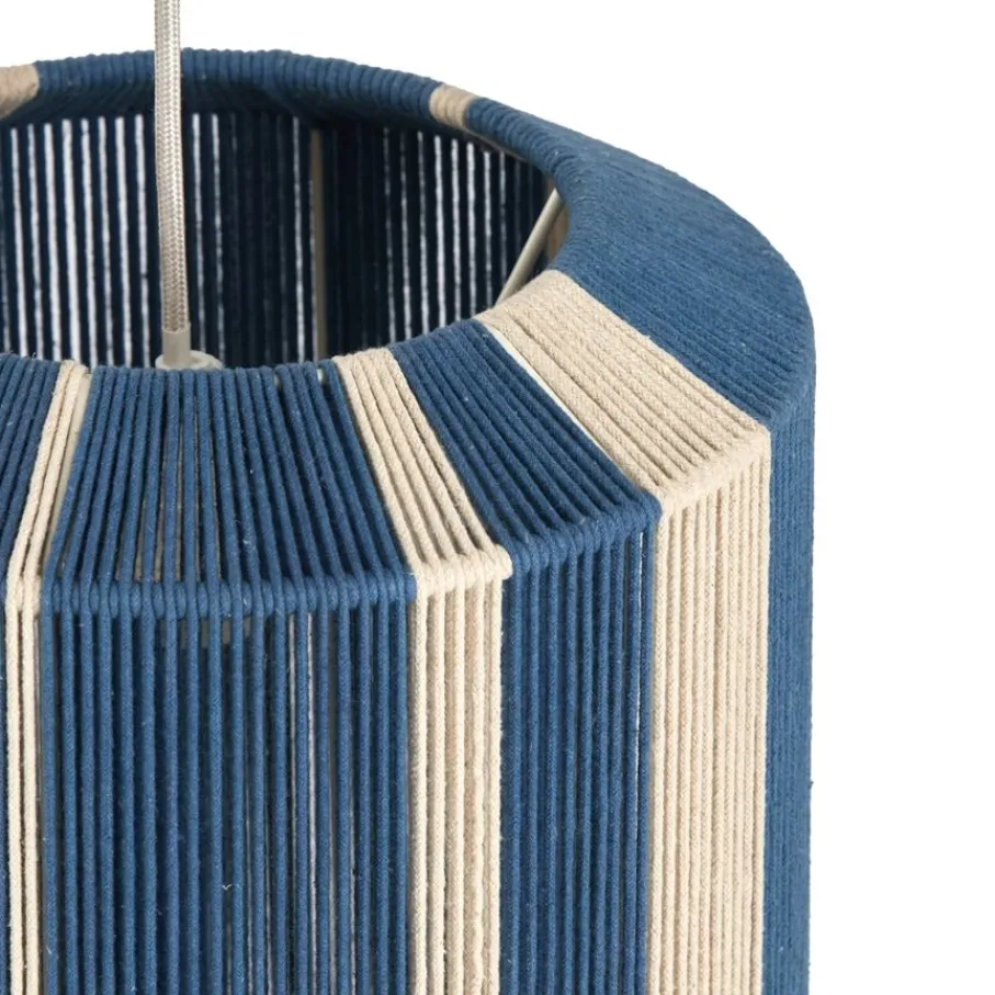 Hanglampen<Light - Living Light & Living Hanglamp Kozana Blauw - E27 - Ø 36 cm