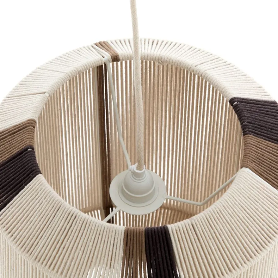 Hanglampen<Light - Living Light & Living Hanglamp Kozana Crème - E27 - Ø 30 cm