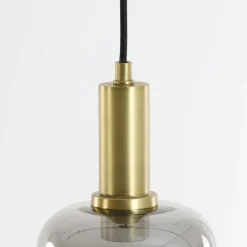 Hanglampen<Light - Living Light & Living Hanglamp Lekar Goud - E27 - Ø 21 cm