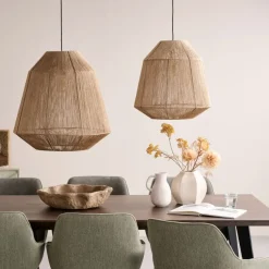 Hanglampen<Light - Living Light & Living Hanglamp Malva Naturel - E27 - Ø 60 cm