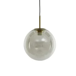 Hanglampen<Light - Living Light & Living Hanglamp Medina Transparant - E27 - Ø 30 cm