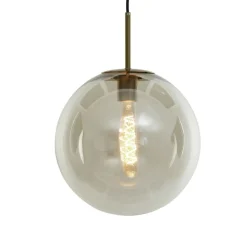 Hanglampen<Light - Living Light & Living Hanglamp Medina Transparant - E27 - Ø 40 cm