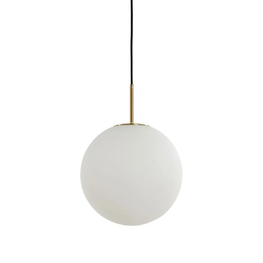 Hanglampen<Light - Living Light & Living Hanglamp Medina Wit - E27 - Ø 30 cm