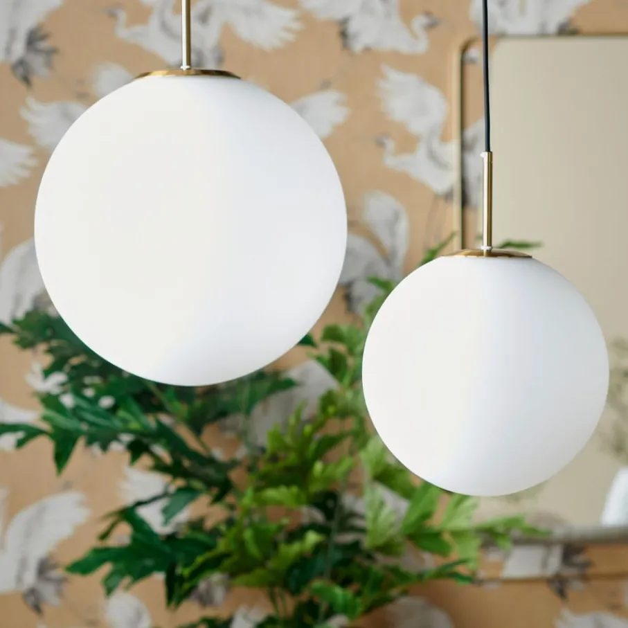 Hanglampen<Light - Living Light & Living Hanglamp Medina Wit - E27 - Ø 30 cm