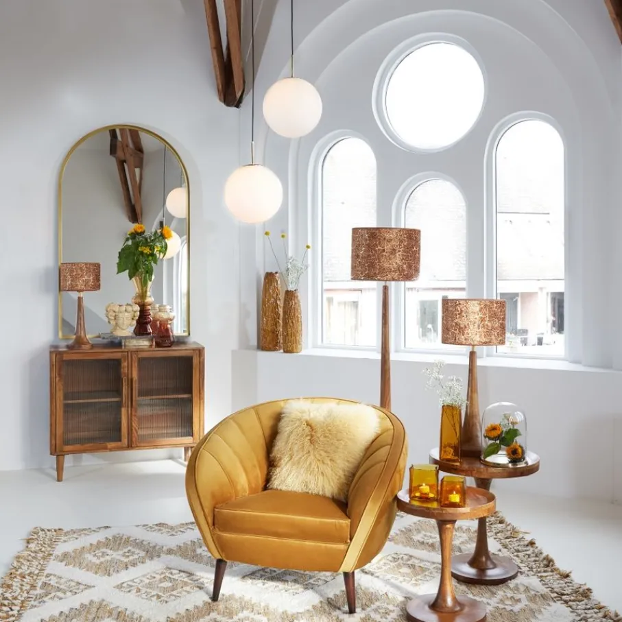 Hanglampen<Light - Living Light & Living Hanglamp Medina Wit - E27 - Ø 30 cm