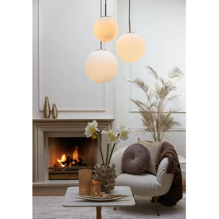 Hanglampen<Light - Living Light & Living Hanglamp Medina Wit - E27 - Ø 30 cm