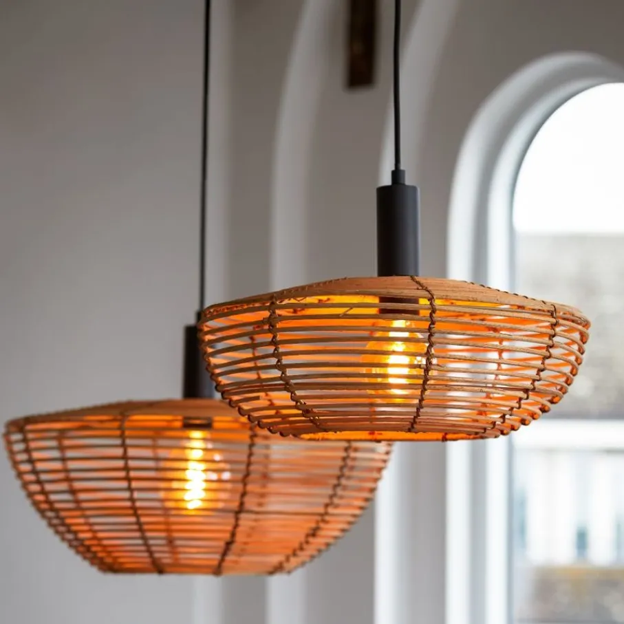 Hanglampen<Light - Living Light & Living Hanglamp Milan Naturel - E27 - Ø 50 cm