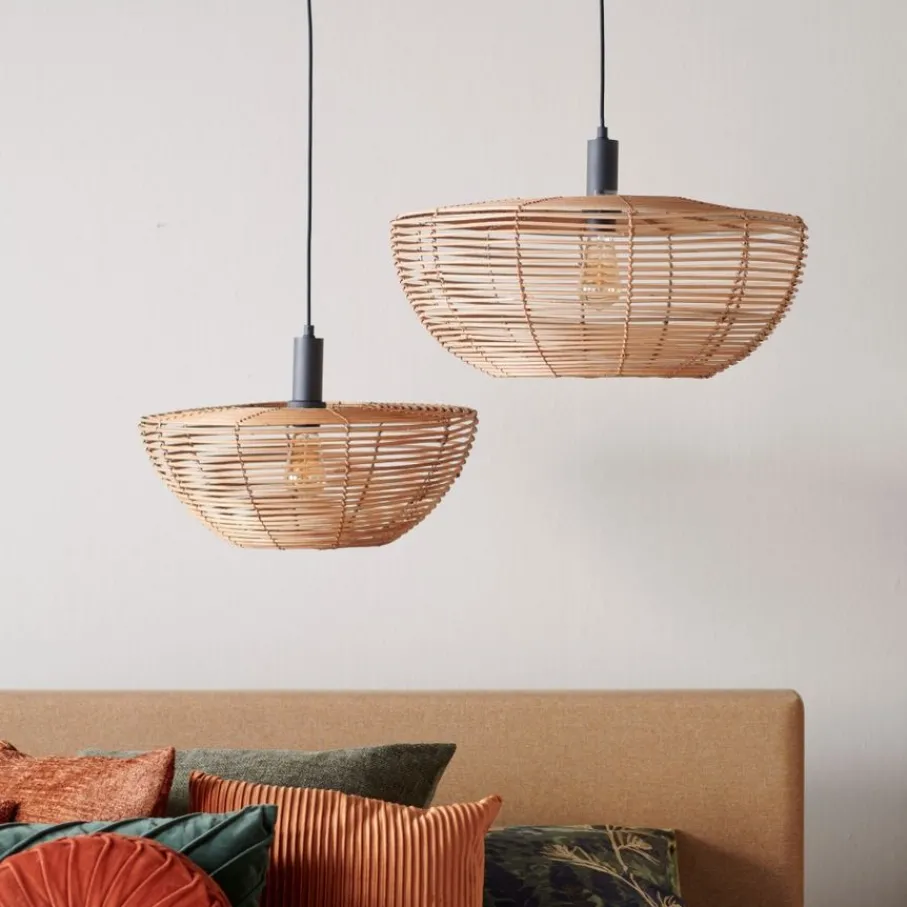Hanglampen<Light - Living Light & Living Hanglamp Milan Naturel - E27 - Ø 50 cm