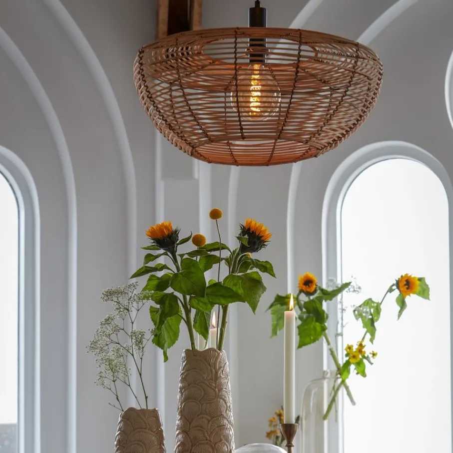 Hanglampen<Light - Living Light & Living Hanglamp Milan Naturel - E27 - Ø 50 cm