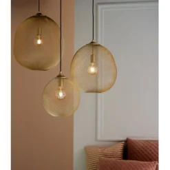 Hanglampen<Light - Living Light & Living Hanglamp Moroc Goud - E27 - Ø 40 cm