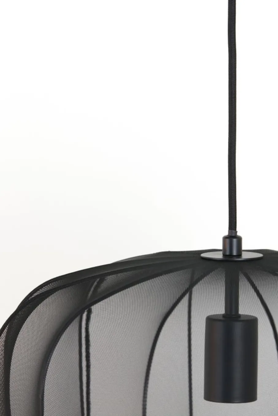 Hanglampen<Light - Living Light & Living Hanglamp Plumeria Zwart - E27 - Ø 40 cm