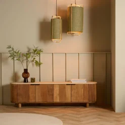 Hanglampen<Light - Living Light & Living Hanglamp Sendai Groen - E27 - Ø 27 cm