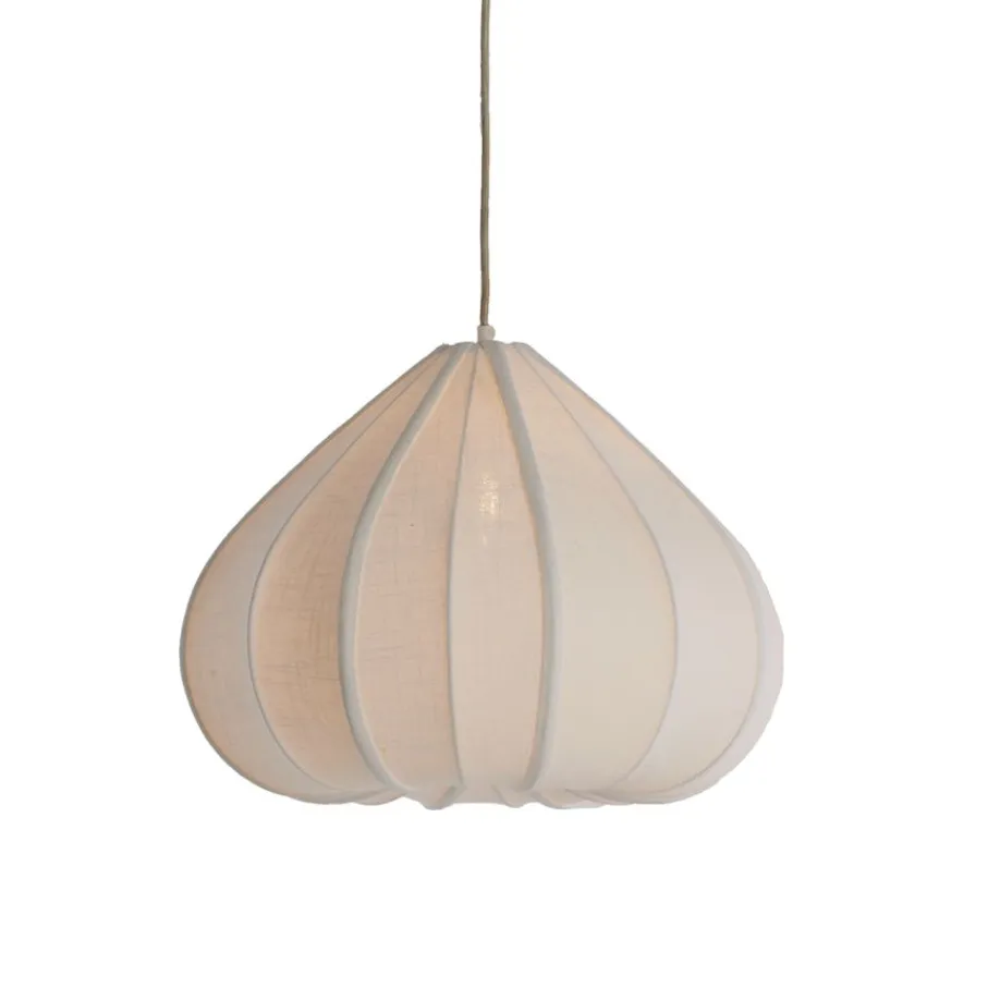 Hanglampen<Light - Living Light & Living Hanglamp Zubeda Crème - E27 - Ø 49 cm