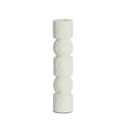 Kaarsen & Kandelaars<Light - Living Light & Living Kandelaar Akta Wit - 25 cm hoog