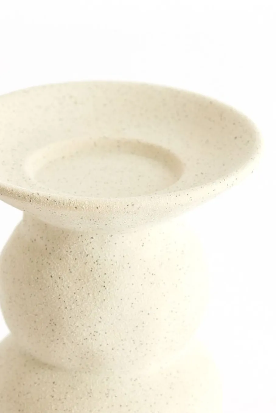 Kaarsen & Kandelaars<Light - Living Light & Living Kandelaar Atrani Crème - 15 cm hoog