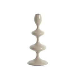 Kaarsen & Kandelaars<Light - Living Light & Living Kandelaar Vireen Zand - 27 cm hoog