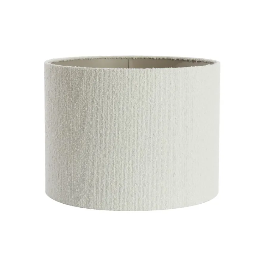 Lampenkappen & -Voeten<Light - Living Light & Living Lampenkap Bolero Wit - 40x30x40 cm