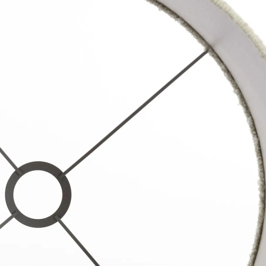 Lampenkappen & -Voeten<Light - Living Light & Living Lampenkap Bolero Wit - 40x30x40 cm