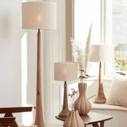 Lampenkappen & -Voeten<Light - Living Light & Living Lampenkap Breska Beige - 25x18x25 cm