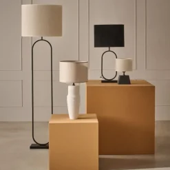 Lampenkappen & -Voeten<Light - Living Light & Living Lampenkap Breska Beige - 20x15x20 cm