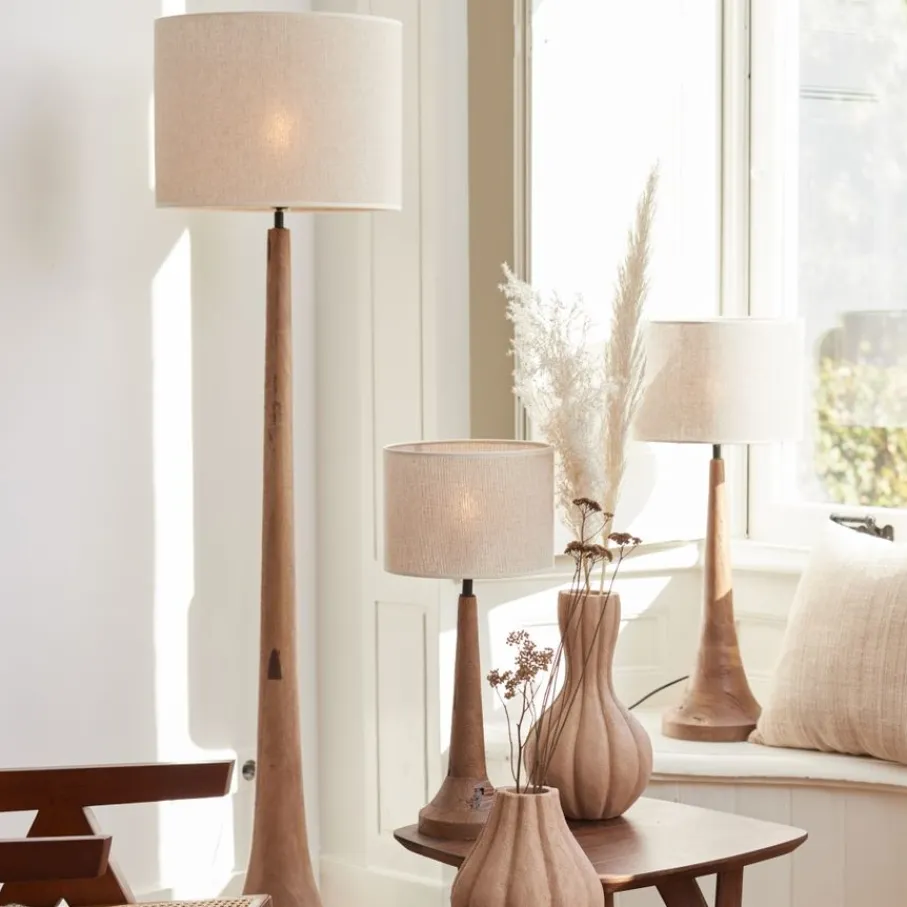 Lampenkappen & -Voeten<Light - Living Light & Living Lampenkap Breska Beige - 20x15x20 cm