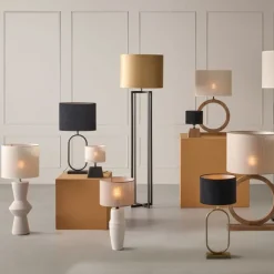 Lampenkappen & -Voeten<Light - Living Light & Living Lampenkap Gemstone Brons - 50x38x50 cm