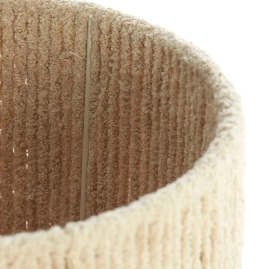 Lampenkappen & -Voeten<Light - Living Light & Living Lampenkap Medana Crème - 20x30x20 cm
