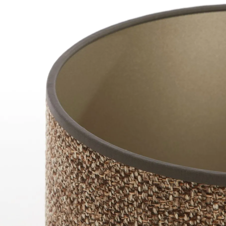 Lampenkappen & -Voeten<Light - Living Light & Living Lampenkap Saverna Bruin - 30x21x30 cm