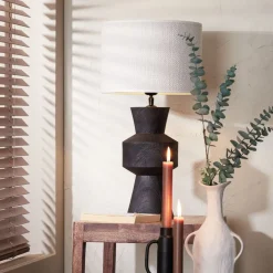 Lampenkappen & -Voeten<Light - Living Light & Living Lampenkap Saverna Wit - 30x21x30 cm