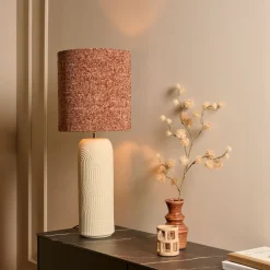 Lampenkappen & -Voeten<Light - Living Light & Living Lampenvoet Diego Ecru - E27 - 51 cm hoog