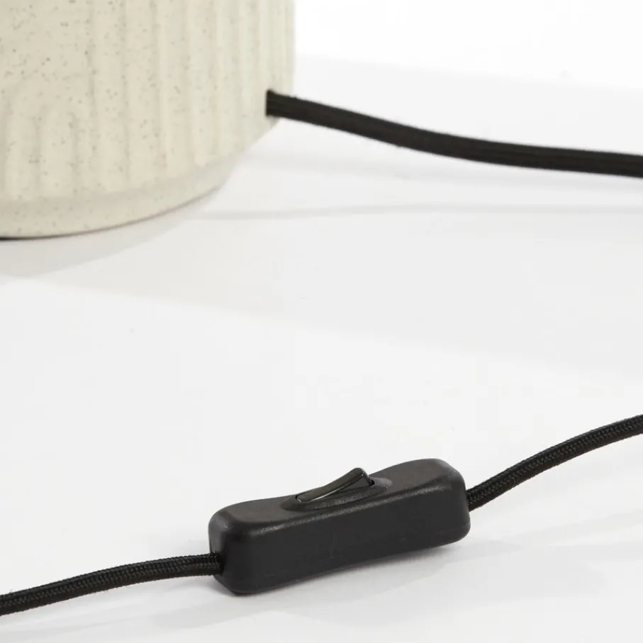 Lampenkappen & -Voeten<Light - Living Light & Living Lampenvoet Diego Ecru - E27 - 44 cm hoog