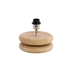 Lampenkappen & -Voeten<Light - Living Light& Living Lampenvoet Eboli Naturel - E27 - 9 cm hoog