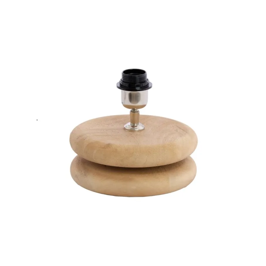 Lampenkappen & -Voeten<Light - Living Light& Living Lampenvoet Eboli Naturel - E27 - 9 cm hoog