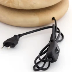 Lampenkappen & -Voeten<Light - Living Light& Living Lampenvoet Eboli Naturel - E27 - 9 cm hoog