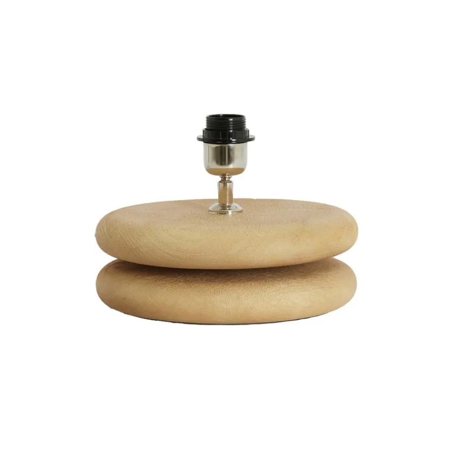 Lampenkappen & -Voeten<Light - Living Light& Living Lampenvoet Eboli Naturel - E27 - 9 cm hoog