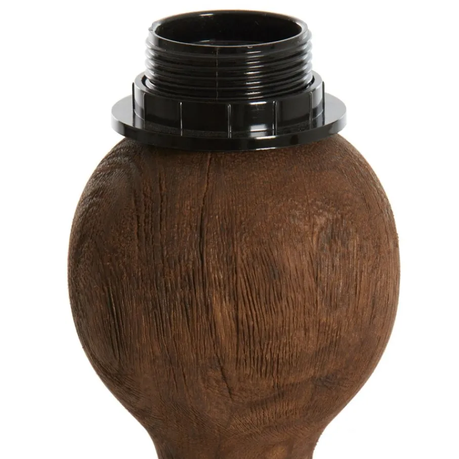 Lampenkappen & -Voeten<Light - Living Light & Living Lampenvoet Festina Donkerbruin - E27 - 33 cm hoog