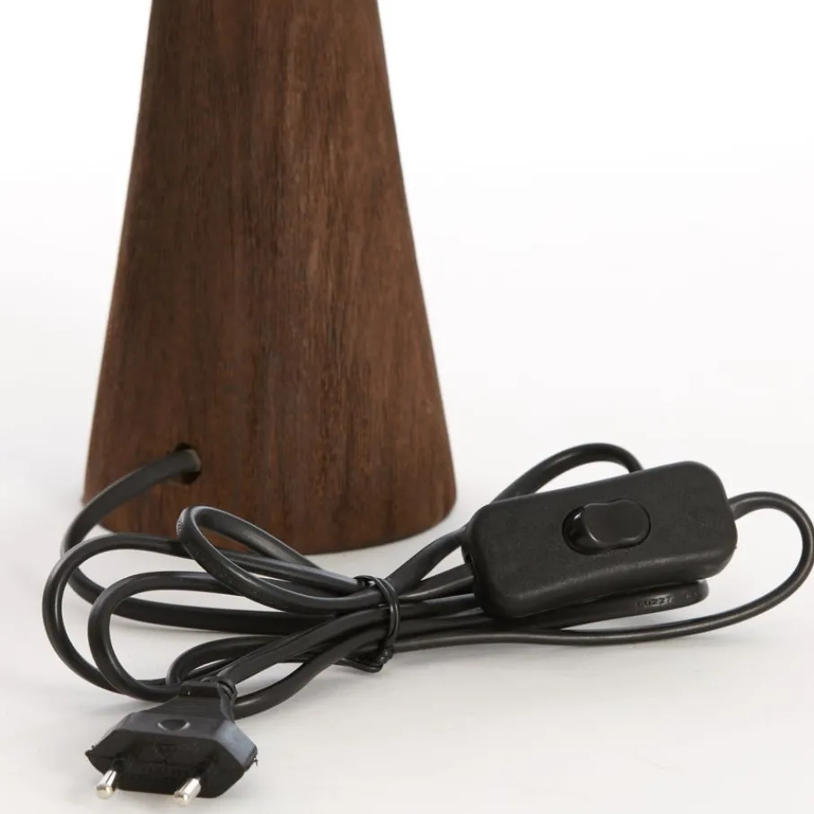 Lampenkappen & -Voeten<Light - Living Light & Living Lampenvoet Festina Donkerbruin - E27 - 40 cm hoog