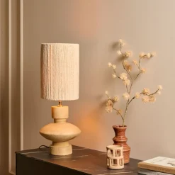 Lampenkappen & -Voeten<Light - Living Light & Living Lampenvoet Fiera Naturel - E27 - 25 cm hoog