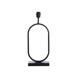 Lampenkappen & -Voeten<Light - Living Light & Living Lampenvoet Jamiri Zwart - E27 - 45 cm hoog