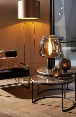 Lampenkappen & -Voeten<Light - Living Light & Living Lampenvoet Jamiri Zwart - E27 - 142 cm hoog