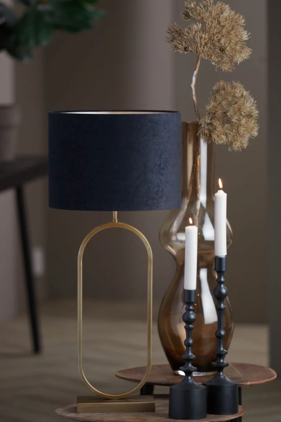Lampenkappen & -Voeten<Light - Living Light & Living Lampenvoet Jamiri Goud - E27 - 45 cm hoog
