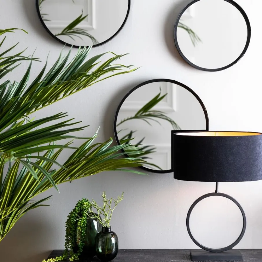 Lampenkappen & -Voeten<Light - Living Light & Living Lampenvoet Liva Zwart - E27 - 42 cm hoog